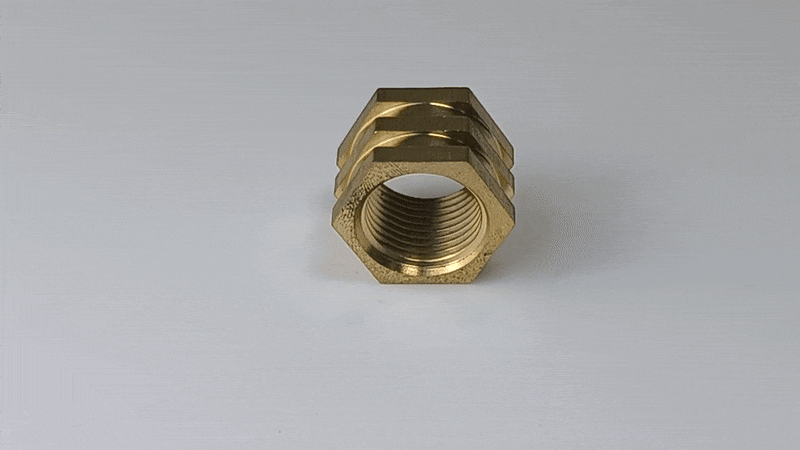 Insert mosiężny 1  1/2"x24 BSP A053.2
