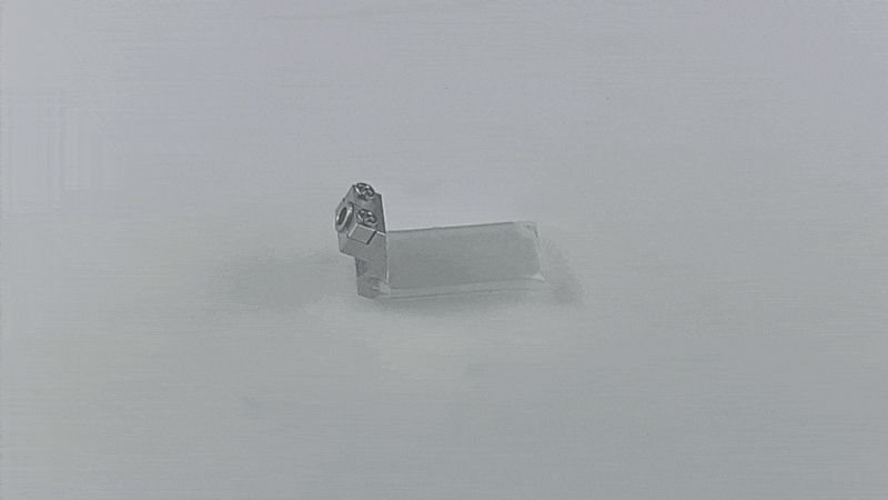 Szkło+mocowanie do galwanometru 27x14xT2