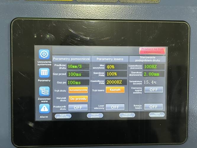 Spawarka laserowa 4w1 1500W LCPSIJA1500XRA