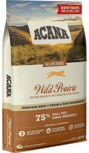 ACANA WILD PRAIRIE CAT 4,5KG  KURCZAK,INDYK