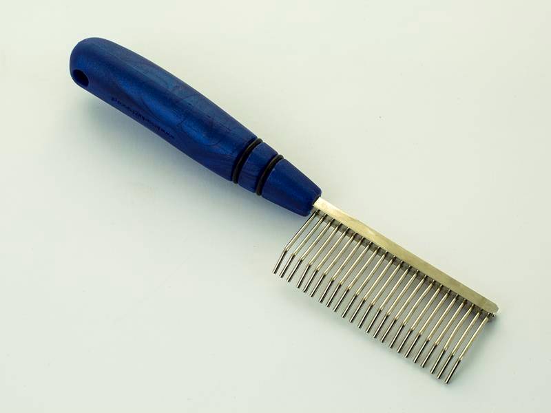 GRZEBIEŃ CHROM JEDNOSTR. STANDARD GIĘTY