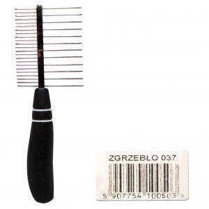 GRZEBIEŃ CHROM DWUSTRONNY STANDARD/RZADKI