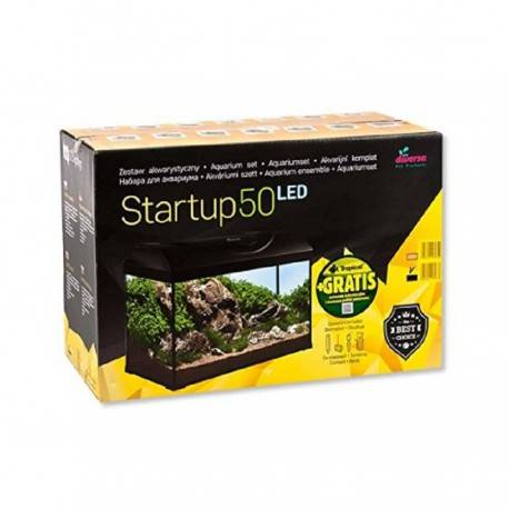 DIVERSA ZESTAW AKW.50x25 LED PROSTY CZARNY 10W 45L