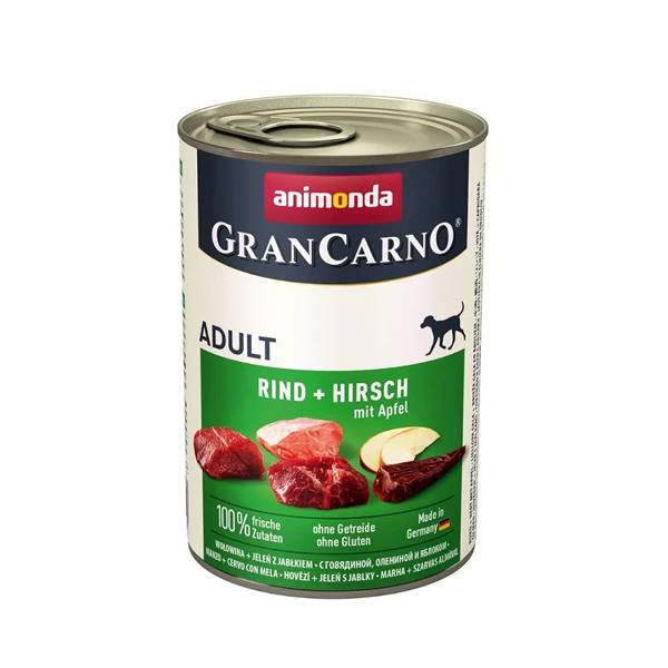 AN GRANCARNO 400G JELEŃ Z JABŁKIEM