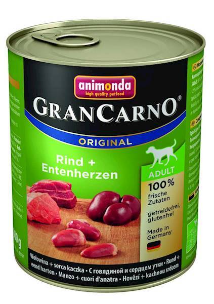 AN GRANCARNO 800G WOŁOWINA, SERCA KACZE