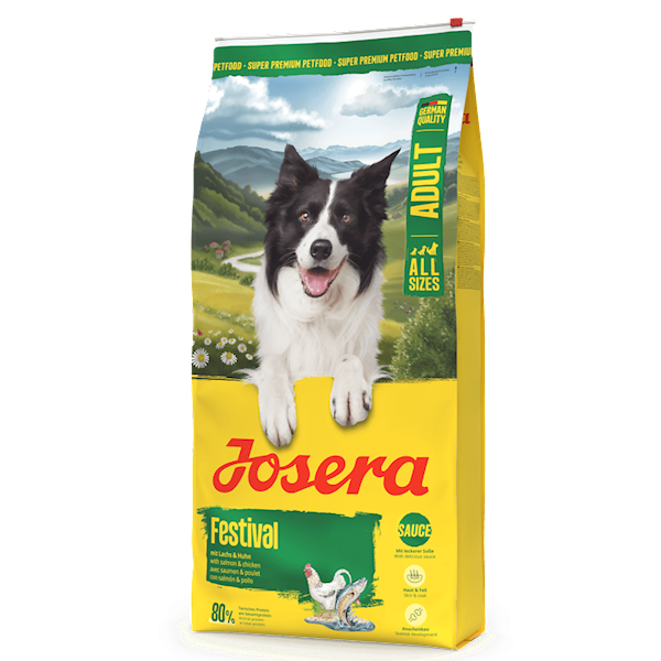 JOSERA 12,5KG FESTIVAL RYBA,RYŻ Z SOSEM DLA WYBR