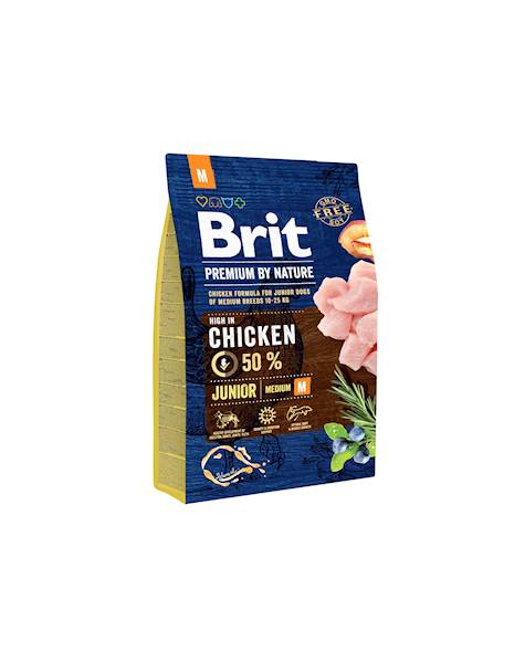 BRIT PREMIUM BY NATURE 3KG M JUNIOR