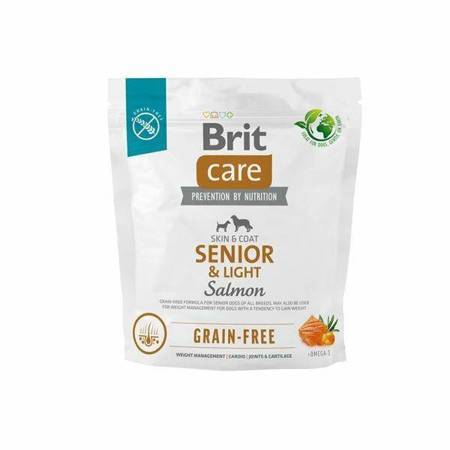 BRIT CARE 1KG GRAIN-FREE SENIOR&LIGHT SALMON