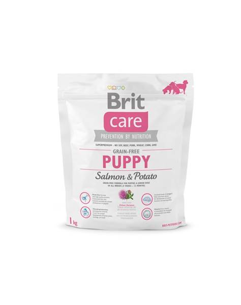 BRIT CARE 1KG GRAIN FREE PUPPY SALMON