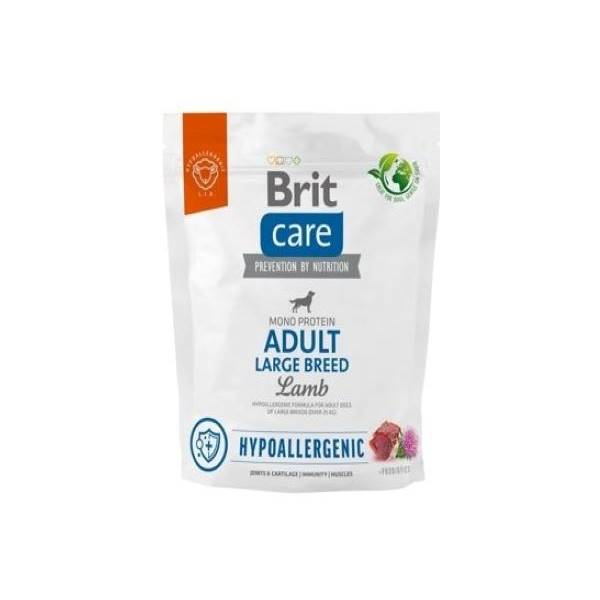 BRIT CARE 1KG HYPO ADULT LARGE LAMB&RICE