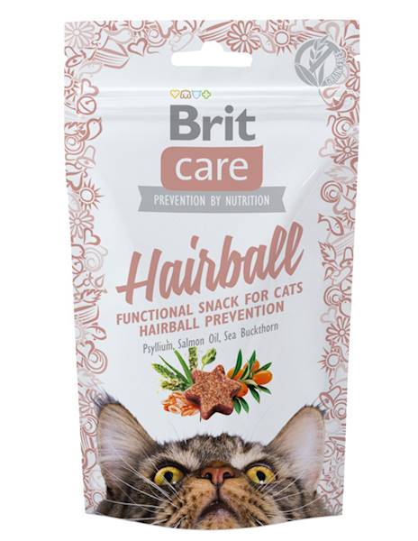 BRIT CARE CAT 50G SNACK HAIRBALL