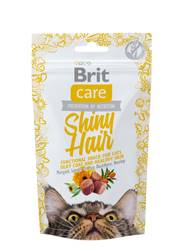 BRIT CARE CAT 50G SNACK SHINY HAIR