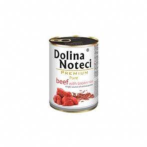 DOLINA NOTECI PURE 400G WOŁOWINA Z RYŻEM