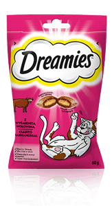 DREAMIES Z WOŁOWINĄ 60G