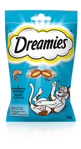 DREAMIES Z ŁOSOSIEM 60G