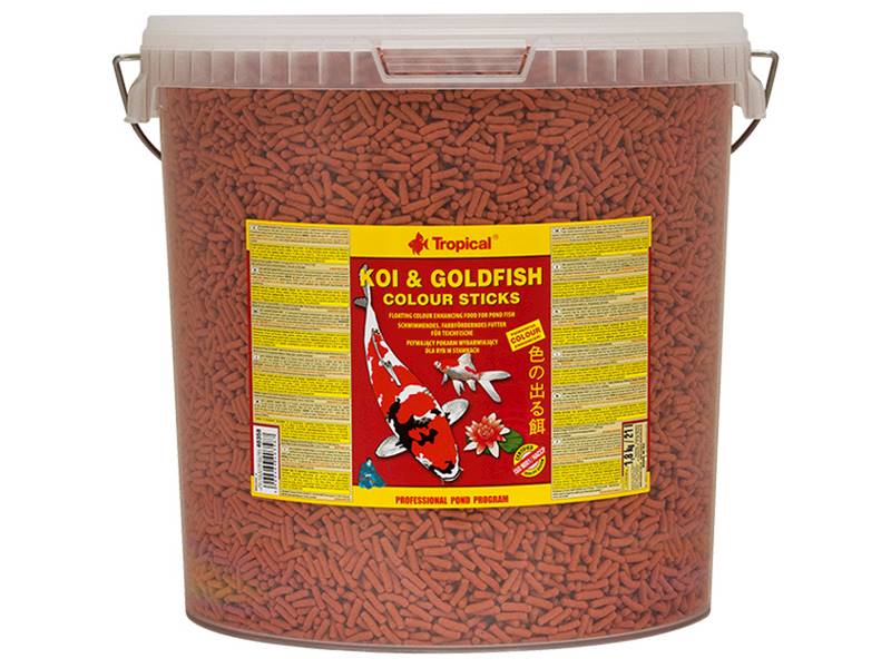 TR KOI PAŁECZKI CZERWONE 21L