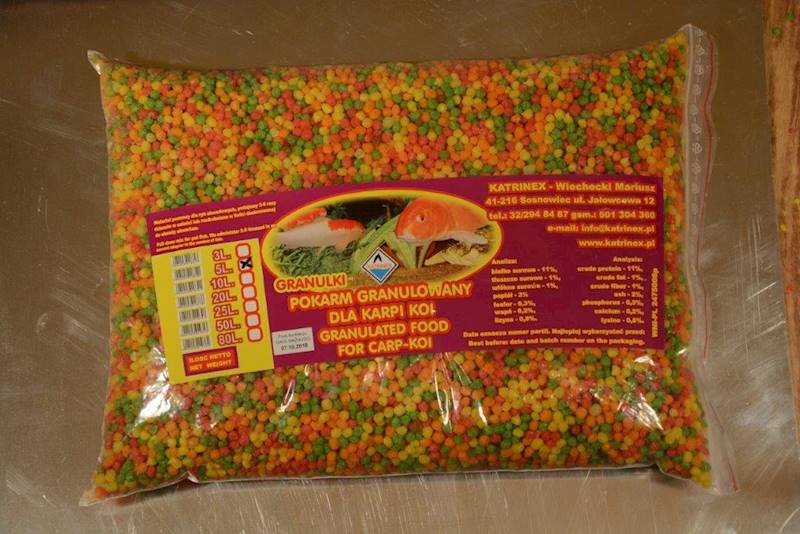 KT KOI GRANULKI 5L WOREK