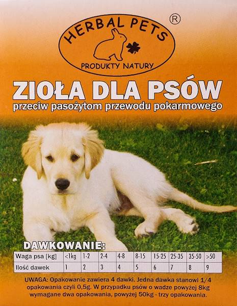 HPE ZIOŁA PRZECIW PASOŻYTOM 2G - PIES