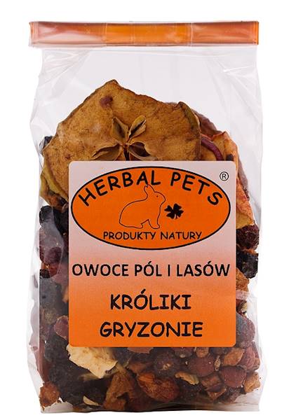 HPE OWOCE PÓL I LASÓW - KRÓLIKI, GRYZONIE 100G