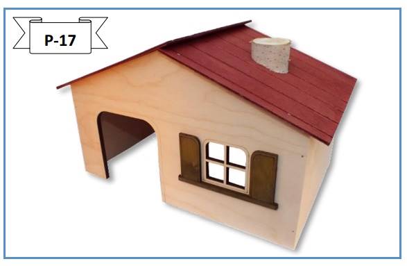 PINO DOMEK DLA CHOMIKA I MYSZKI "OLIWKA"