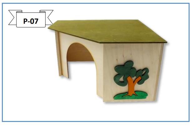 PINO DOMEK NAROŻNY 27,5x27,5x15