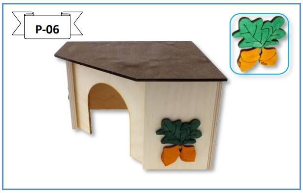 PINO DOMEK NAROŻNY 21x21x13,5