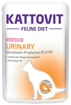 ZG KATTOVIT 85G URINARY ŁOSOŚ DIETA DLA KOTÓW