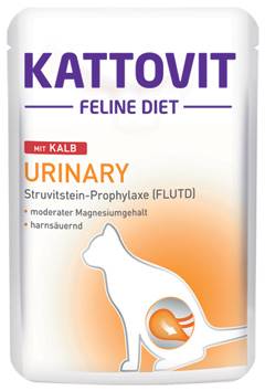 ZG KATTOVIT 85G URINARY CIELĘCINA DIETA DLA KOTÓW