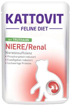 ZG KATTOVIT 85G NIERE/RENAL INDYK DIETA DLA KOTÓW