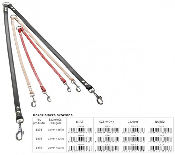 DINO ROZDZIELACZ NA DWA PSY 20/60CM