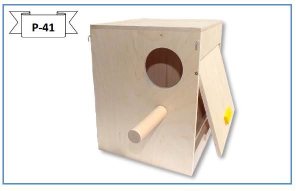 PINO DOMEK LĘGOWY DLA PAPUG 30x24x25