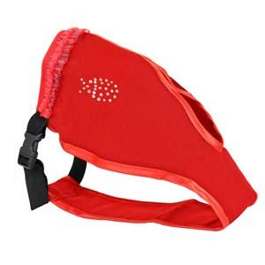 DINO MAJTKI NA CIECZKĘ 2 OZDOBNE {36-42CM) CZERWON