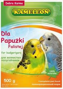 KAMELEON POKARM DLA PAP. FALISTEJ 500G  