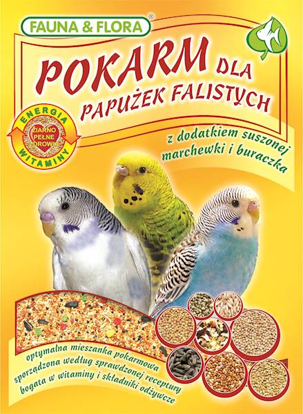 F-F POKARM DLA PAPUGI FALISTEJ  500G FAUNA FLORA
