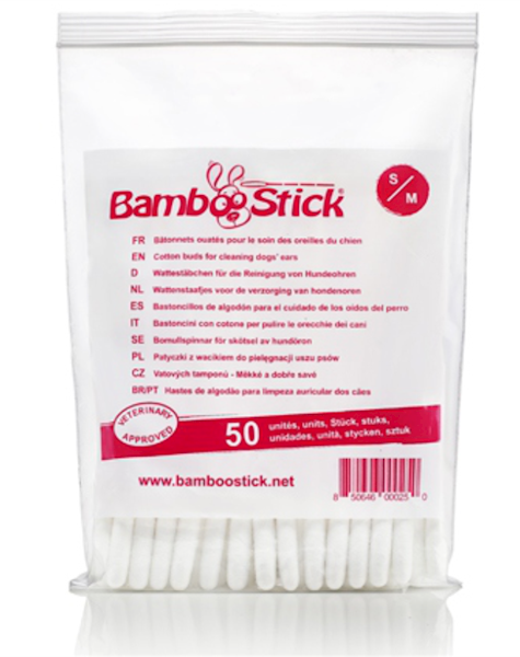 PATYCZKI DO USZU DLA ŚREDNICH PSÓW 50SZT