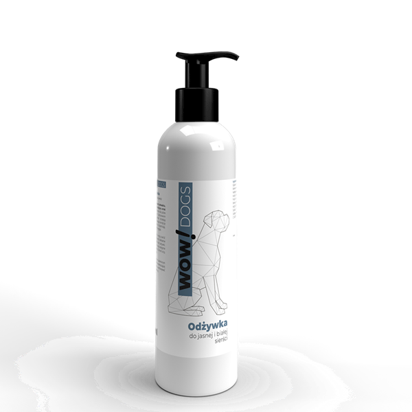 OVER ZOO SZAMPON WOW DOGS 250ML JASNA SIERŚĆ