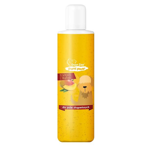 OVER ZOO SZAMPON Z MANGO 200ML DLA PSÓW DŁUGOWŁ.