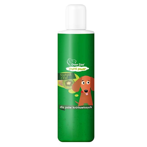 OVER ZOO SZAMPON KIWI 200ML DLA PSÓW KRÓTKOWŁ.