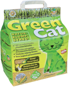 GREEN CAT NATUR-KATZENKLUMPSTREU 24L