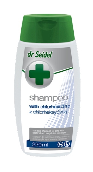 DR SZAMPON DR SEIDLA Z CHLORHEKSYDYNĄ 220ML