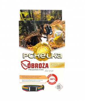 PCHEŁKA OBROŻA DLA PSA 65CM 1162