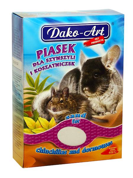 DAKO PIASEK DLA SZYNSZYLI I KOSZATNICZEK 1,5KG