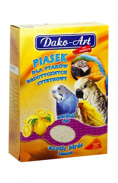 DAKO PIASEK DLA PTAKÓW 1,5KG CYTRYNA