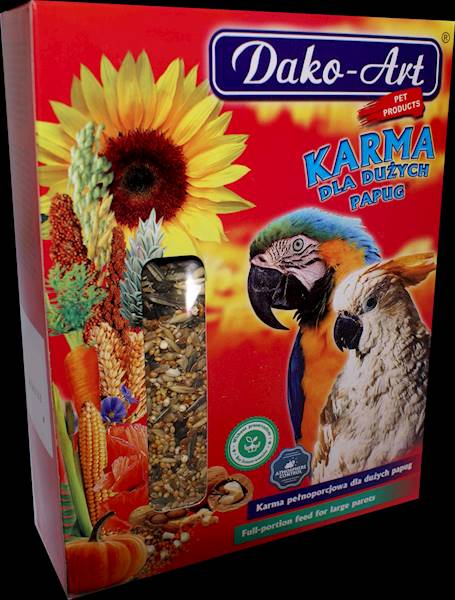 DAKO OSKAR DLA PAPUGI DUŻEJ 800G