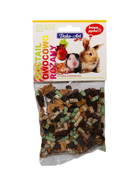 DAKO COCTAIL DLA GRYZONI OWOC-RÓŻANY 75G ZAWIESZKA