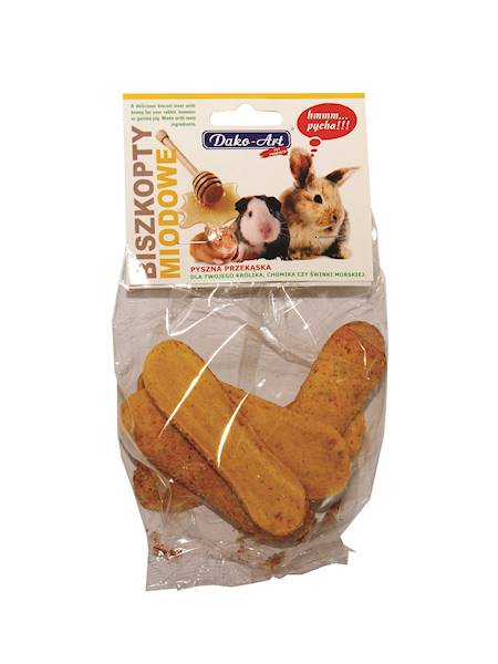 DAKO BISZKOPTY MIODOWE 50G (ZAWIESZKA)