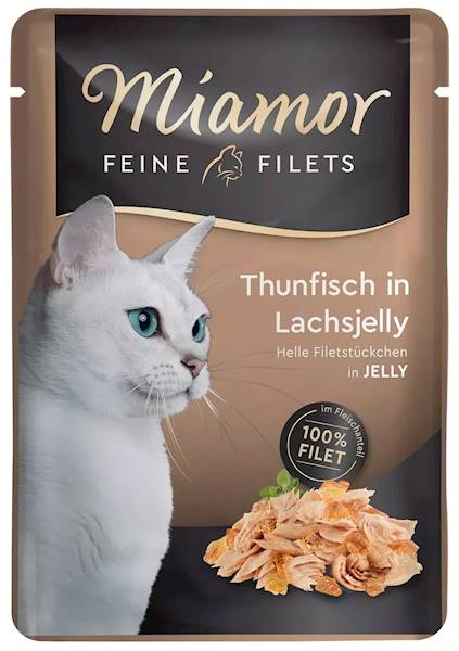 ZG MIAMOR FILETS 100G TUŃCZYK Z ŁOSOSIEM