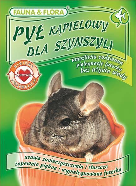 F-F PYŁ KĄPIELOWY DLA SZYNSZYLA 1KG FAUNA