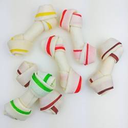 PZ DOGGY KOŚĆ WIĄZANA MIX COLOR 4"10CM /30/