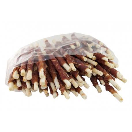 PZ FINE DOG SKÓRA BIAŁA OWINIĘTA MIĘSEM KACZKI 1KG